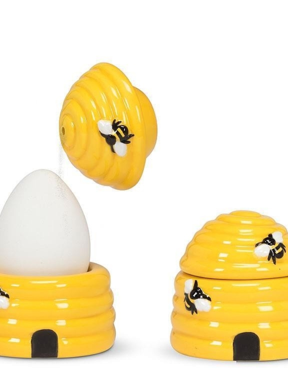Abbott Beehive Egg Cup with Salt Shaker